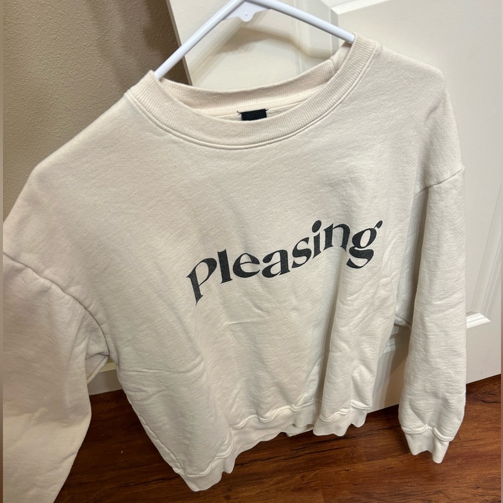 Cream Sweatshirt